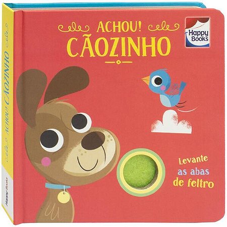 Esconde-esconde com Feltros: Achou! Caozinho
