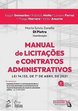 Manual de Licitacoes e Contratos Administrativos: Lei 14.133, de 1 de Abril