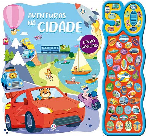 Livro Sonoro Aventuras na Cidade