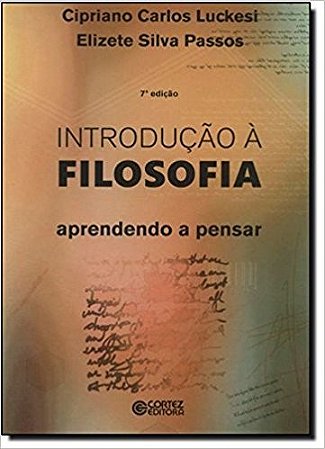 Introducao a Filosofia - Aprendendo a Pensar