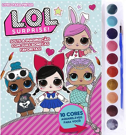 L.o.l. Surprise! - Livro para Pintar