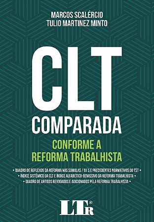 Clt Comparada Conforme a Reforma Trabalhista