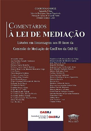 Comentarios a Lei de Mediacao