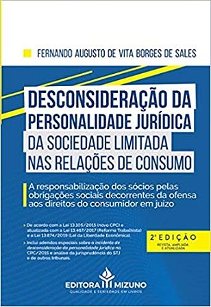 Desconsideração da Personalidade Jurídica da Sociedade Limitada Nas Relaçõe