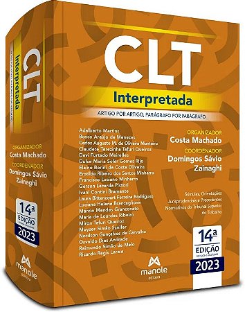 Clt Interpretada: Artigo por Artigo, Paragrafo por Paragrafo