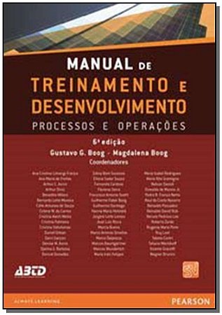 Manual De Treinamento e Desenv.: Processo 6Ed.