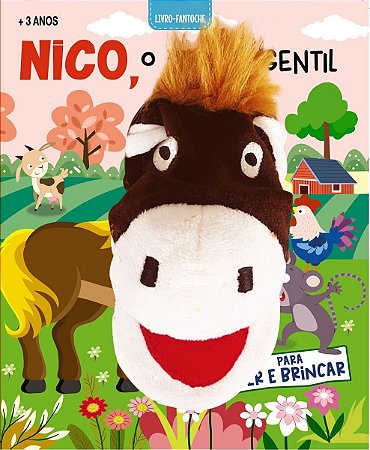 Livro Fantoche - Nico, o Cavalo Gentil