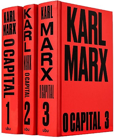 Box - O Capital - Livros 1 ao 3