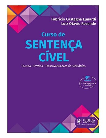 Curso de Sentença Cível - 06Ed/25