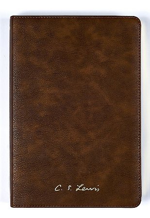 Bíblia C. S. Lewis - NVI - Couro-Soft Marrom, Leitura Perfeita