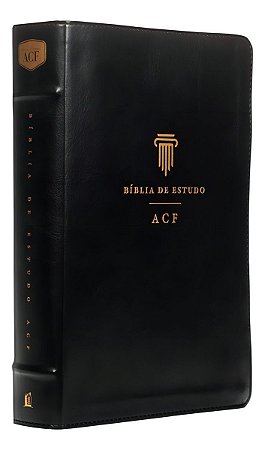 Bíblia de Estudo - ACF - Capa Preta