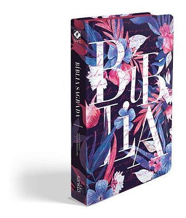 Bíblia Nvt 960 Aroma Azul e Pink - Letra Normal - Nova Versão Transformadora