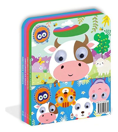 Coleção Meus Olhinhos Divertidos - Kit Com 4 Livrinhos