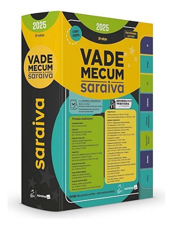 Vade Mecum Saraiva 2025 - 1 Semestre - 39Ed/25
