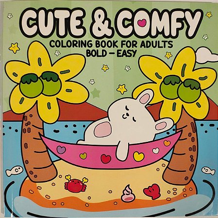 Cute & Comfy - Coloring Book For Adults