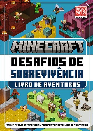 Minecraft: Desafios De Sobrevivência – Livro De Aventuras Oficial Com Mais De 50 Desafios