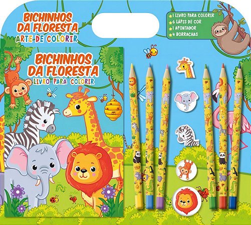 Arte de Colorir - Bichinhos da Floresta