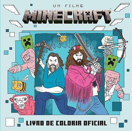 Um Filme Minecraft - Livro De Colorir Oficial