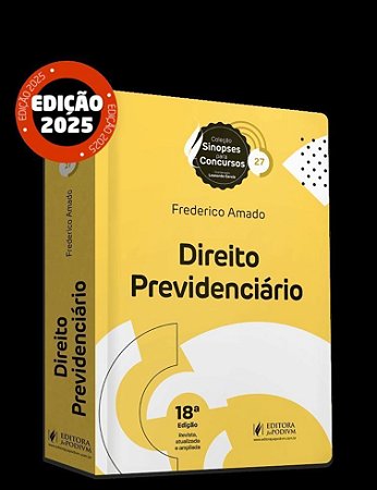 Sinopses Para Concursos - V.27 - Direito Previdenciário - (18Ed/25)