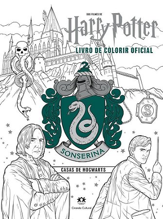 Harry Potter - Sonserina Casas De Hogwarts