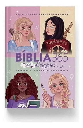 Bíblia 365 NVT Para Corajosas - Nova Versão Transformadora