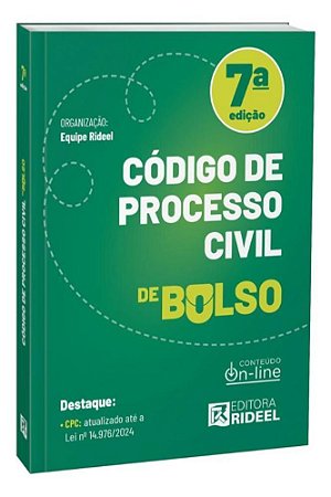 Codigo De Processo Civil - Cpc De Bolso