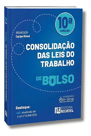 Consolidacao Das Leis Do Trabalho - Clt De Bolso