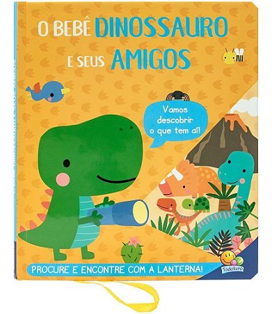 Lanterna Divertida - O Bebê Dinossauro e Seus Amigos