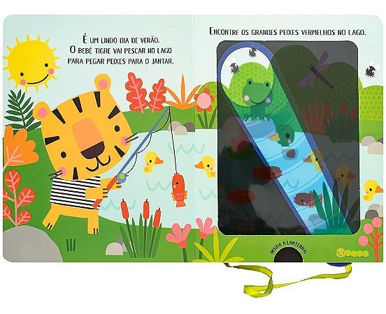 Lanterna Divertida - O Bebê Tigre e Sua Aventura