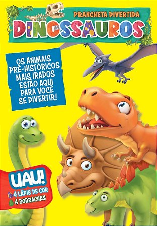 Prancheta Divertida - Dinossauros