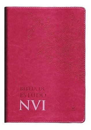 Bíblia De Estudo Nvi - Pink 2023 - Capa Luxo
