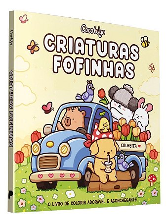 Criaturas Fofinhas (Cozy Cuties) – Livro De Colorir Coco Wyo