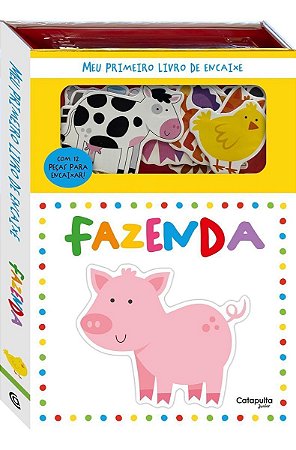 Meu Primeiro Livro De Encaixe - Fazenda