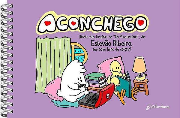 Aconchego - (Para Colorir)