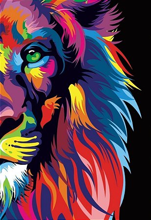 Bíblia NVT Lion Colors Slim - Letra Maior