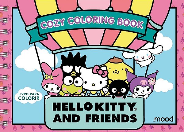 Hello Kitty And Friends - Cozy Coloring Book (Capa dura)
