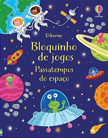 Passatempos Do Espaço: Bloquinho De Jogos