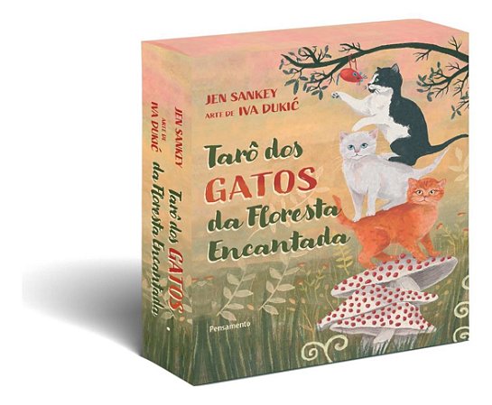 Tarô Dos Gatos da Floresta Encantada - Caixa Com Livro + 78 Cartas