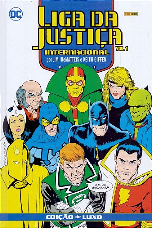 Liga Da JustiçaInternacional Por J.m. Dematteis e Keith Giffen