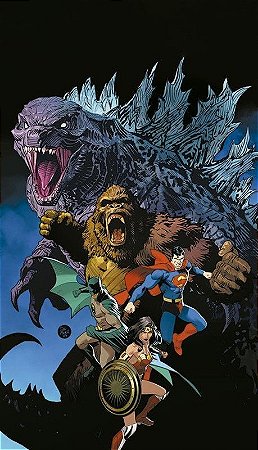Liga da Justiça Vs Godzilla Vs Kong
