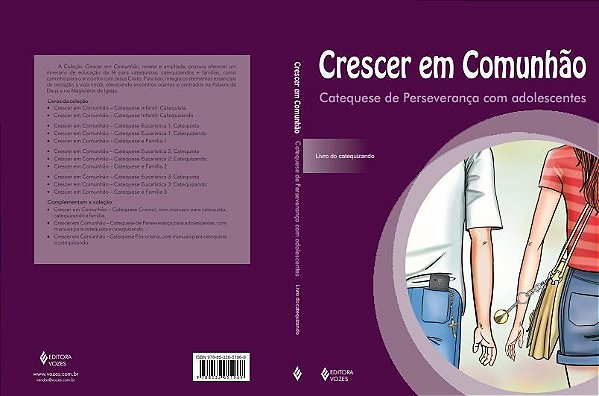 Crescer Em Comunhão Catequese De Perseverança Com Adolescentes - Livro Do Catequizando