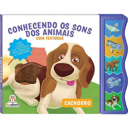 Conhecendo Os Sons Dos Animais Com Texturas: Cachorro