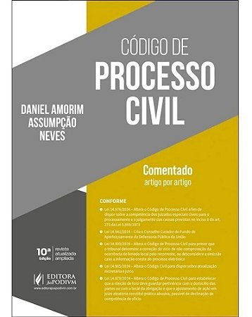 Código De Processo Civil Comentado (2025)