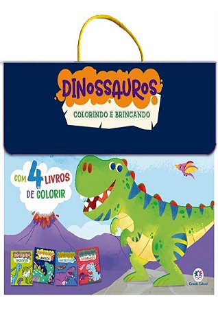 Dinossauros - Colorindo e Brincando