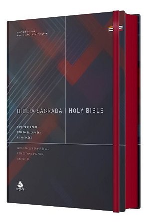 Bíblia Sagrada Holy Biblie - Bilíngue - Português e Inglês - Union