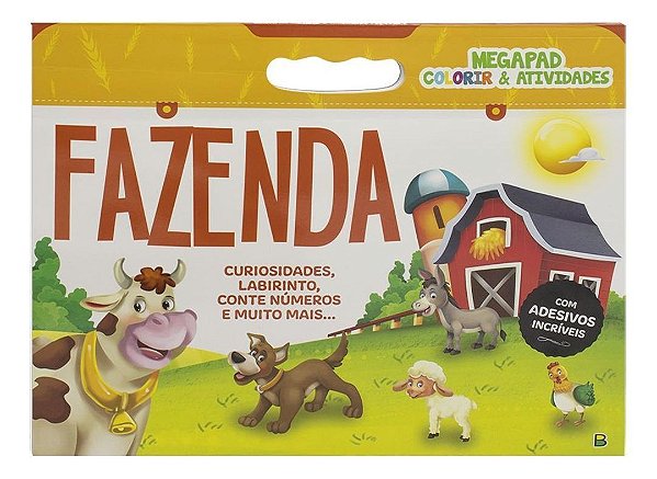 Megapad - Colorir & Atividades: Fazenda