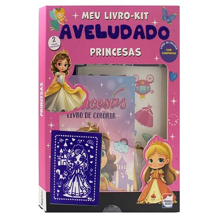 Meu Livro-Kit Aveludado - Princesas