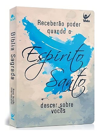Bíblia NVI - Capa Semiluxo - Espírito Santo
