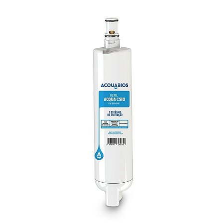 Filtro Refil CS10 p/ Consul | 7 ESTÁGIOS - Compatível com Consul* CPB34AS CPB34AF CPB34AB CPC31AF CPC31AB CPC30AB CPC30AF CPB35AB CPB35AF CPB36AB CPB36AF