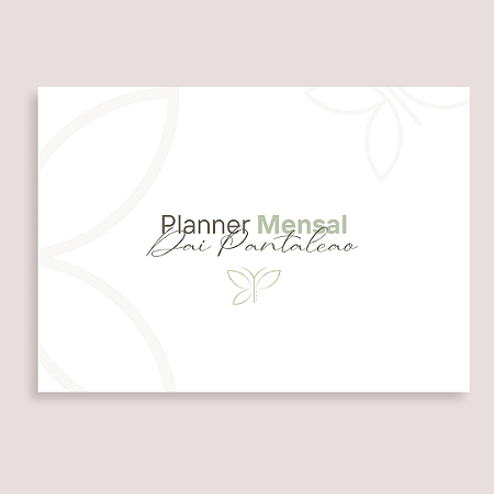 Planner Mensal 2026 - Destacável